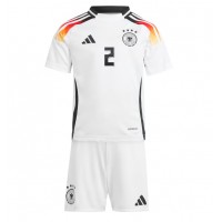 Germany Antonio Rudiger #2 Replica Home Minikit Euro 2024 Short Sleeve (+ pants)